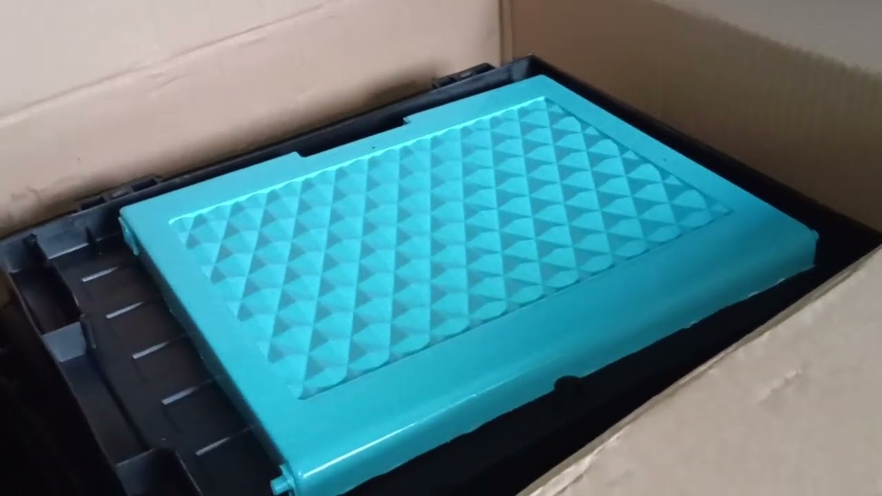 unboxing lemari plastik murah merk elco 4 susun