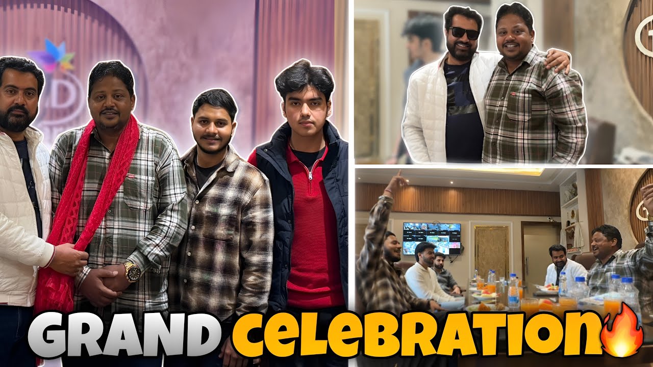 Papa ke dosto ke sath lagai mehfil | THE GRAND CELEBRATION RESORT 