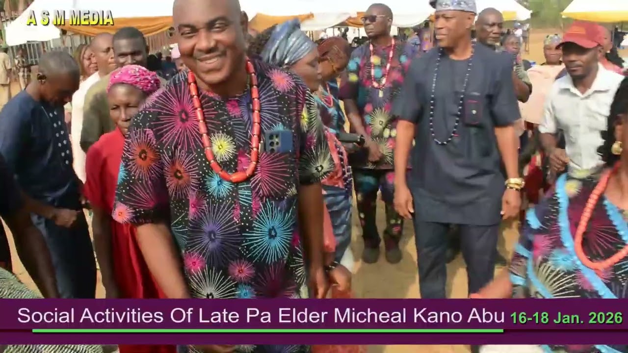 Reception For Late Pa Elder Micheal KANO Abu