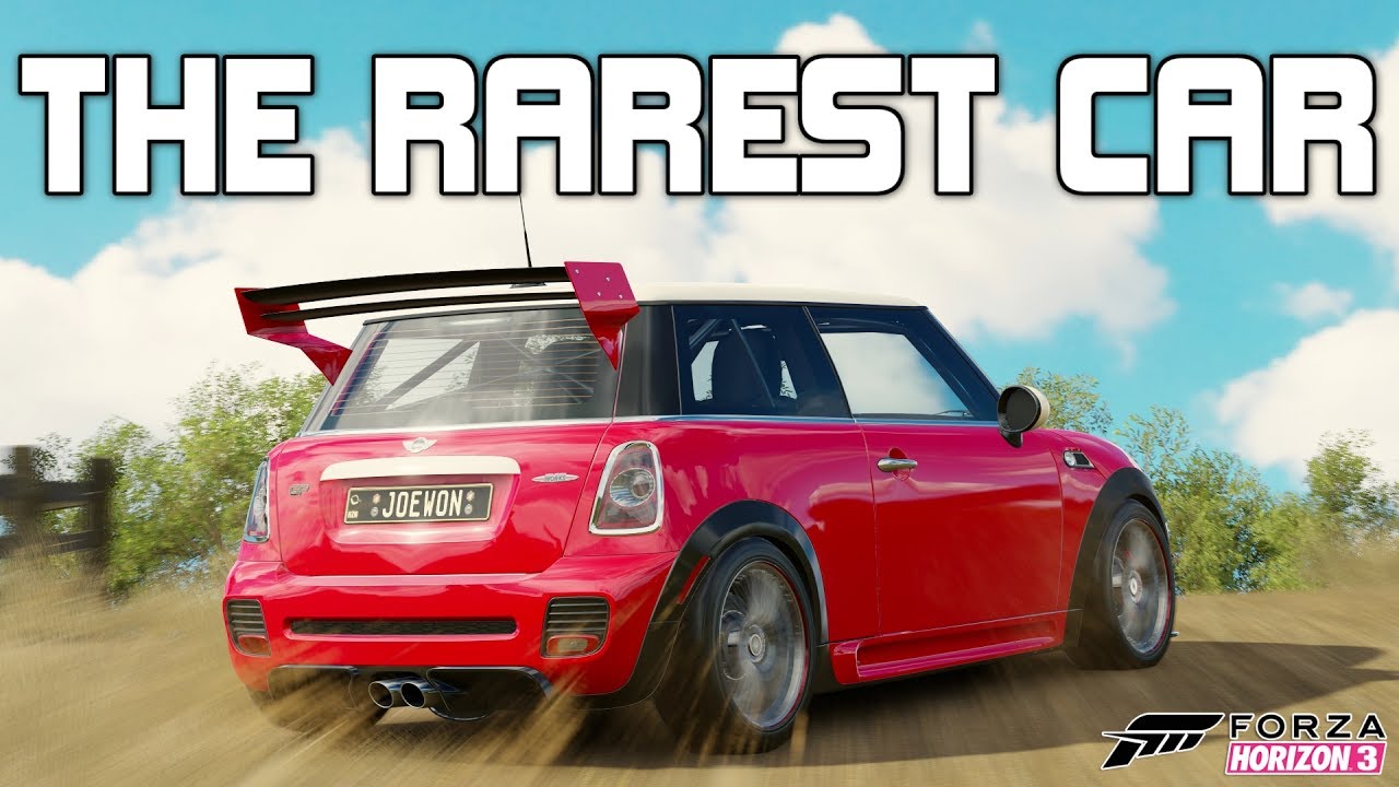 Forza Horizon 3 - THE RAREST CAR - John Cooper Horizon Edition - KEEP THE CHAIN ALIVE