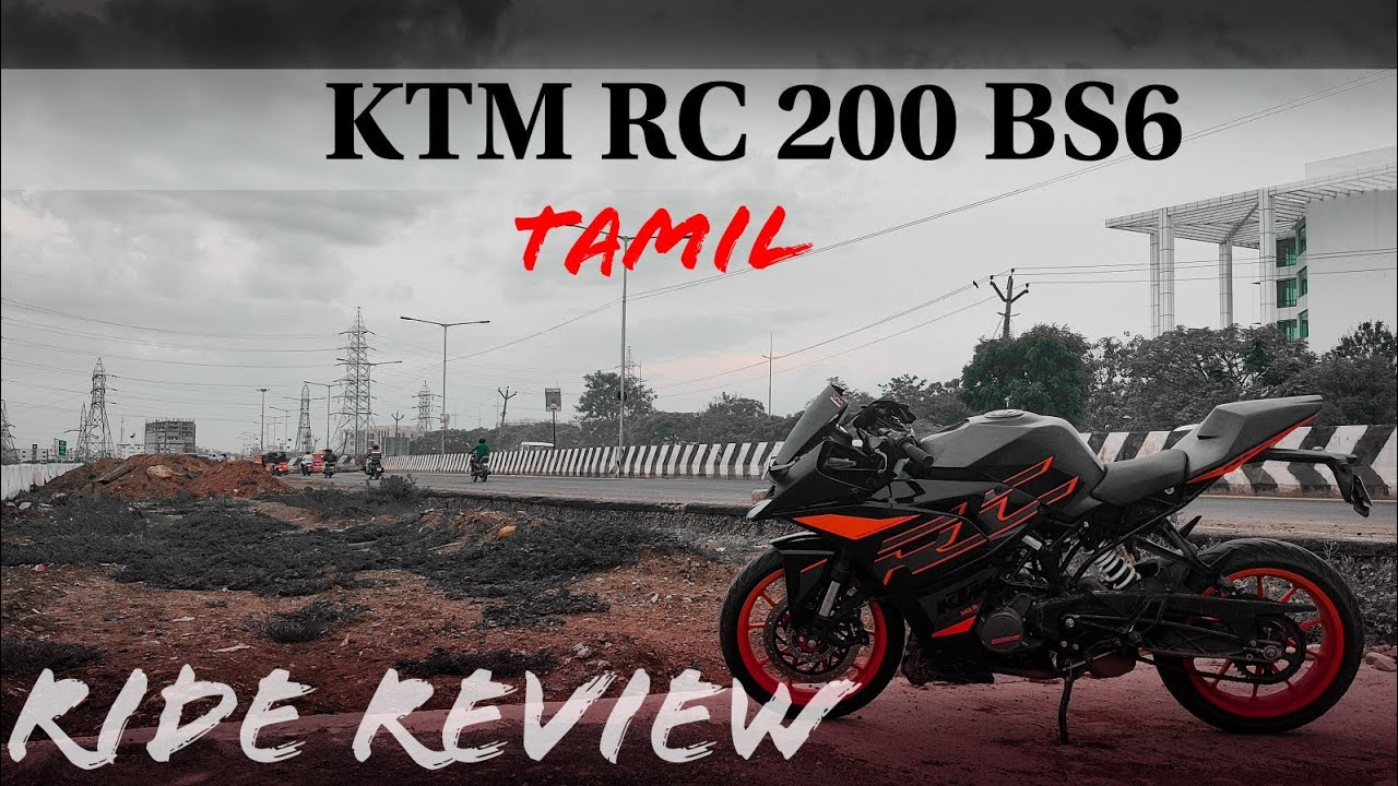 KTM RC 200 BS6 Ride Review | Tamil