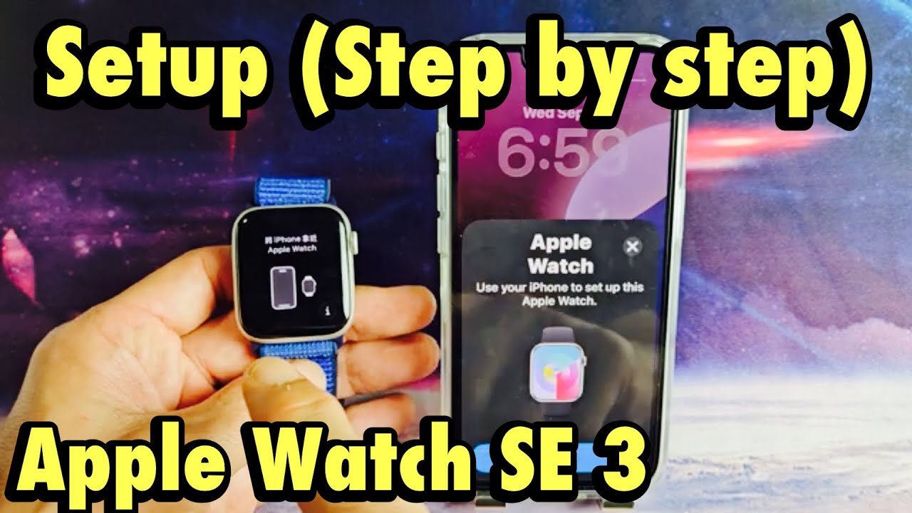 Как настроить Apple Watch SE 3 пошагово
