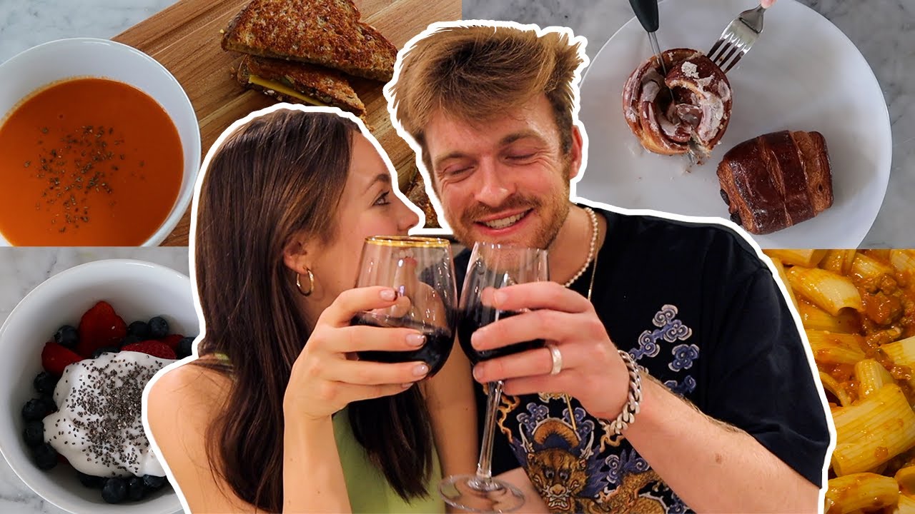 WHAT WE EAT IN A DAY *couples edition*