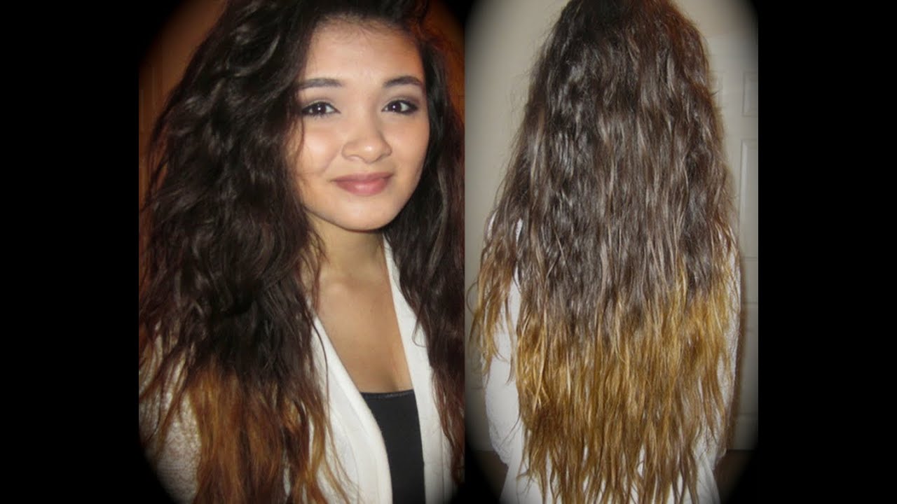 Natural Wavy Hair Routine (No Heat)