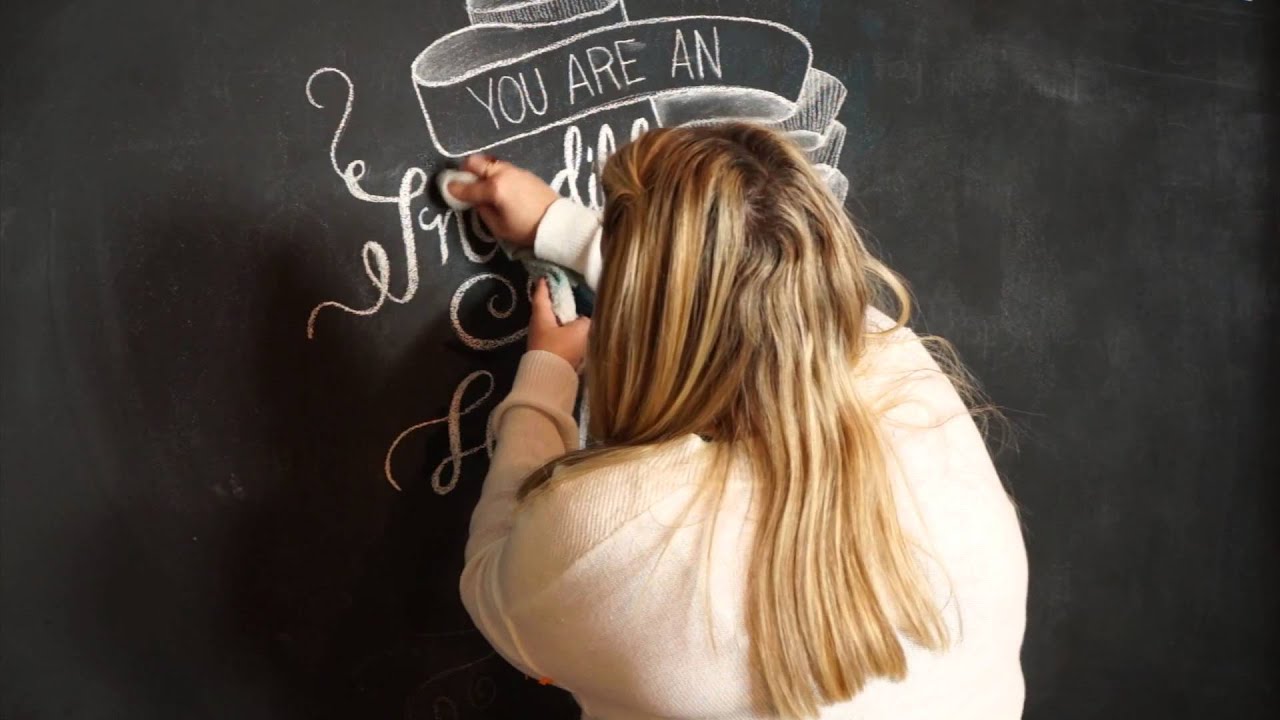 Chalkboard Art Time Lapse - by Nimbi