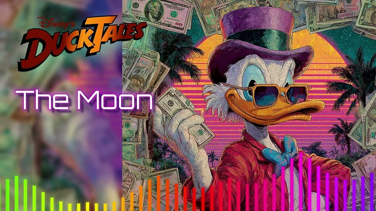 Duck Tales ~ The Moon ~ OST 80s Synthwave ~ Electro Pop Version ~ Nintendo NES ~