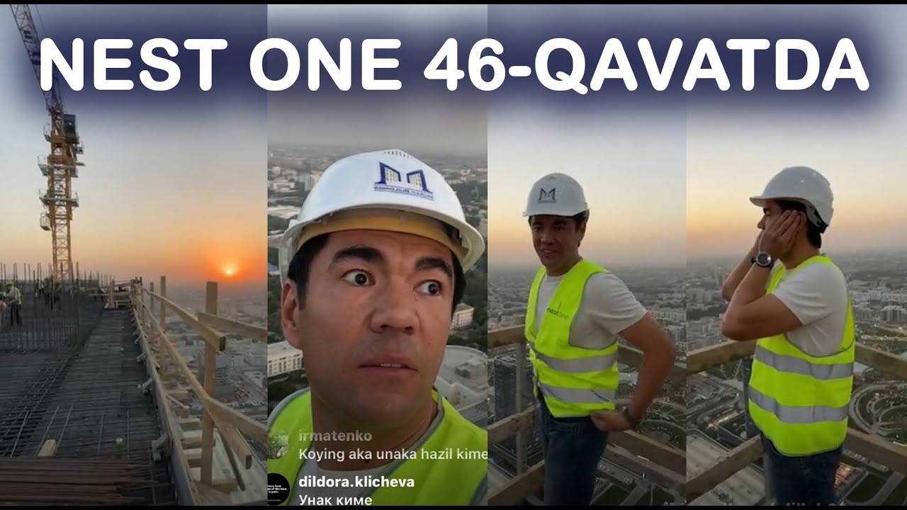 Murad Nazarov NEST ONEning 46-qavatidan Azon chaqirdi.