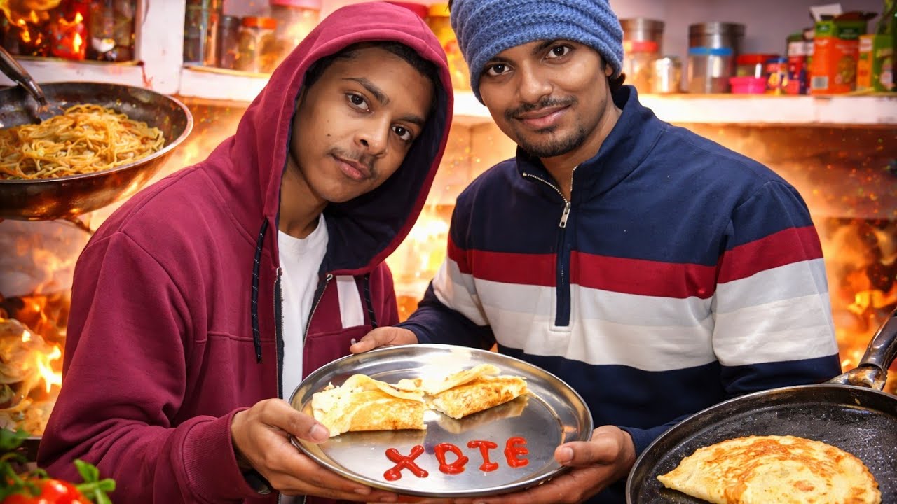 pehli bar Gar Par Dosa Banaya |xdie|