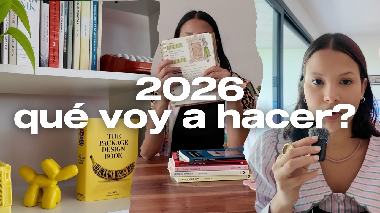 Planes para 2026 | cambios que hice en casa, libros y pelis de enero, y cómo armé mi nuevo journal;)