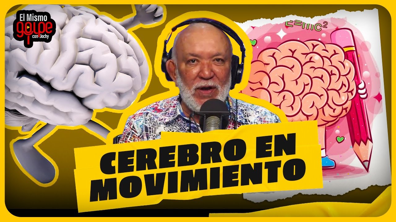 Cerebro en movimiento en el mismo golpe con jochy