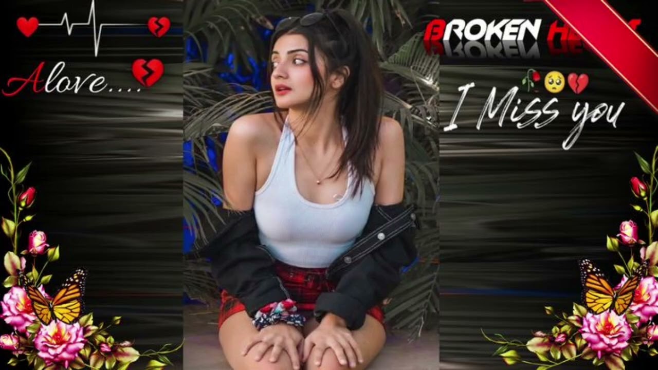 Broken heart touching 💔 love song 🎶 slowed reverb lyrics by an music offical music 🎵