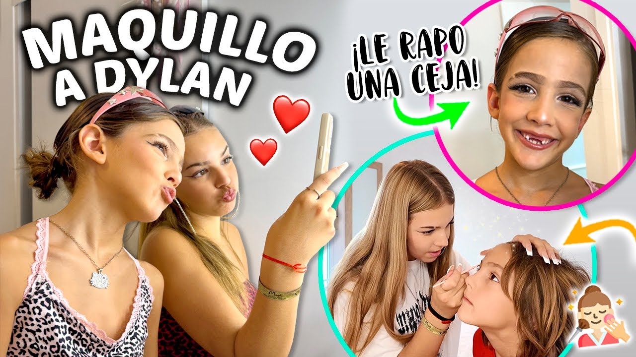 MAQUILLO Y TRANSFORMO A MI HERMANO DYLAN / El mundo de Indy