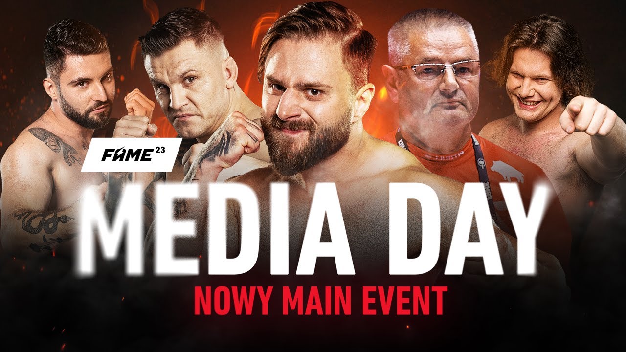 FAME 23: Media Day (Media Trening + Ceremonia Ważenia + FACE2FACE)
