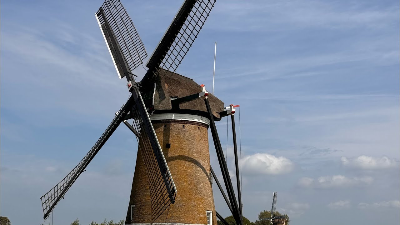Camperplaats B&B in Oud-Alblas Nederland 🇳🇱 Daar bij die Molen 🎶🪗🎶