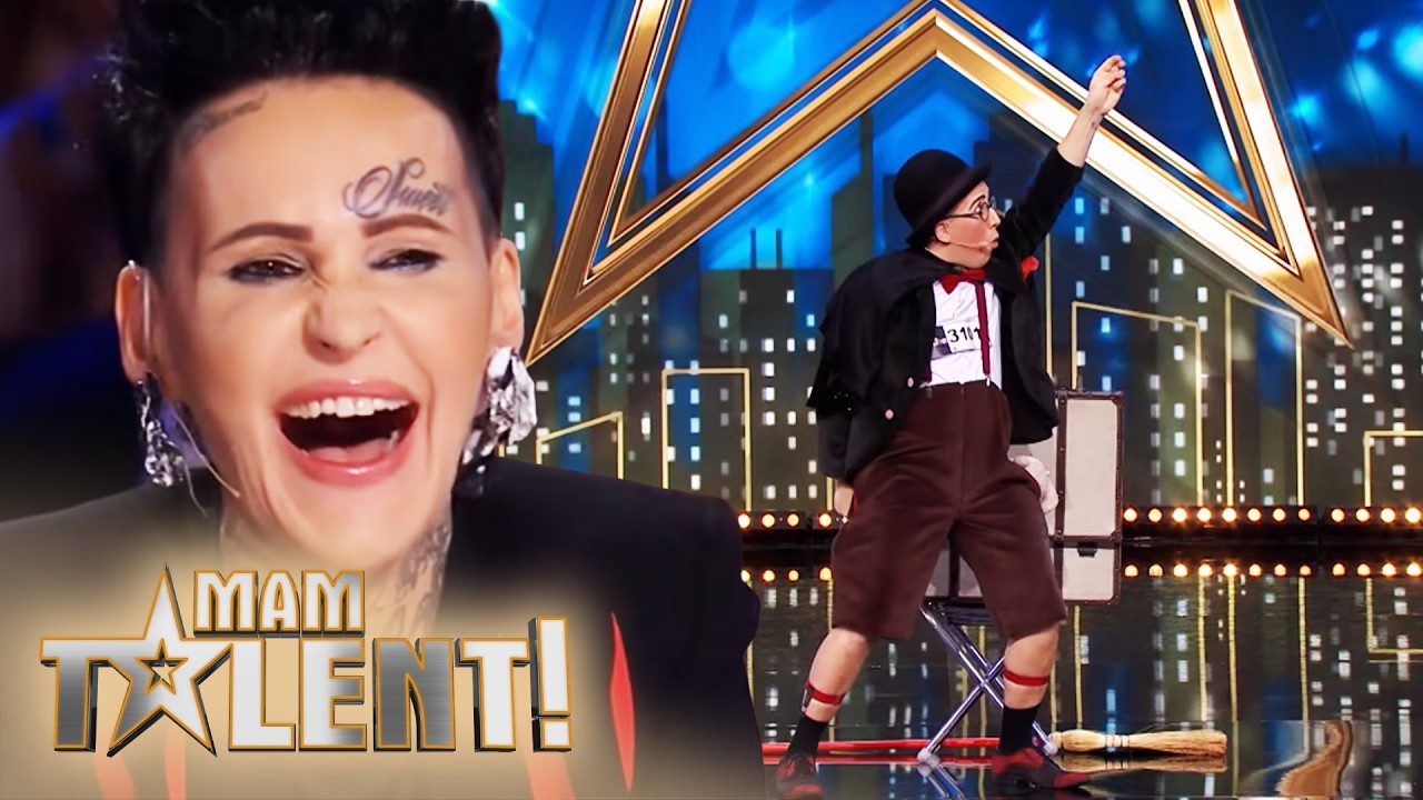 Przezabawny Timo Lesniewski-Monsieur Momo rozbawił juror&oacute;w! | Mam Talent!