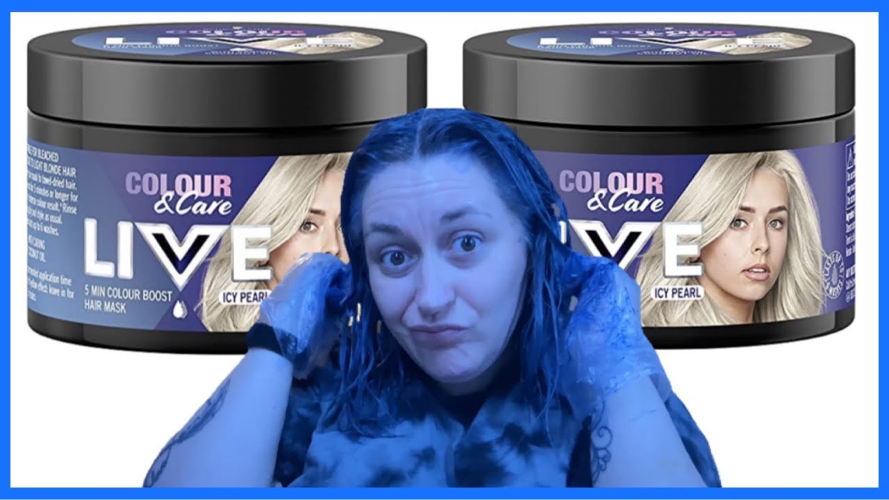 Маска для волос Schwarzkopf LIVE Colour & Care с эффектом ледяного жемчуга / Полуперманентная тон...