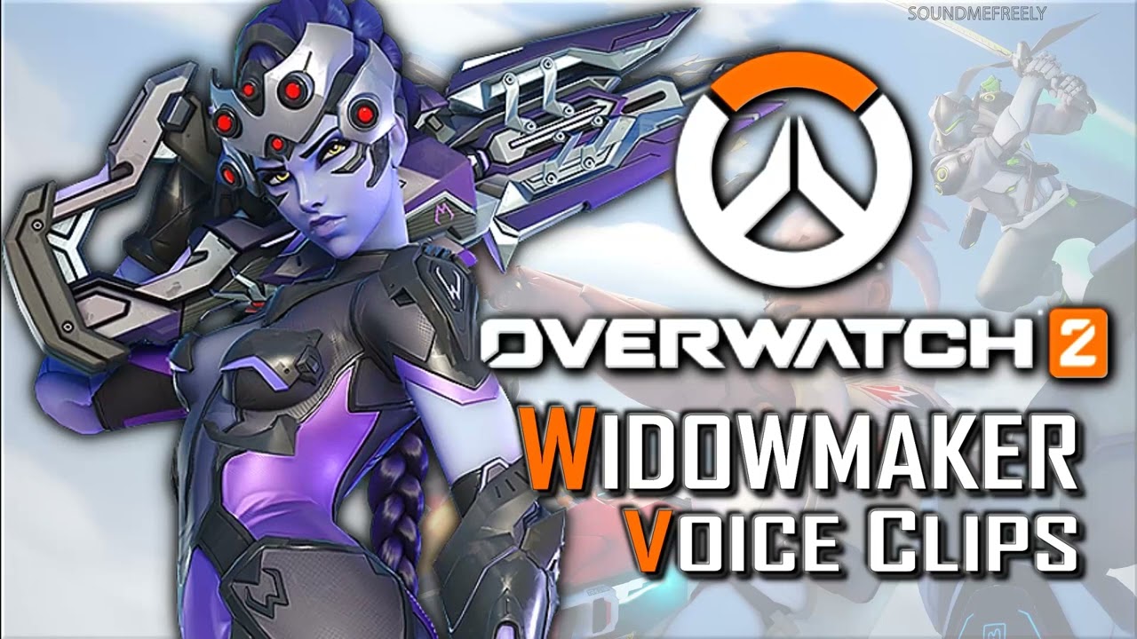 Все озвученные записи Роковой вдовы • Overwatch 2 • Все озвученные реплики и взаимодействия • (Хл...