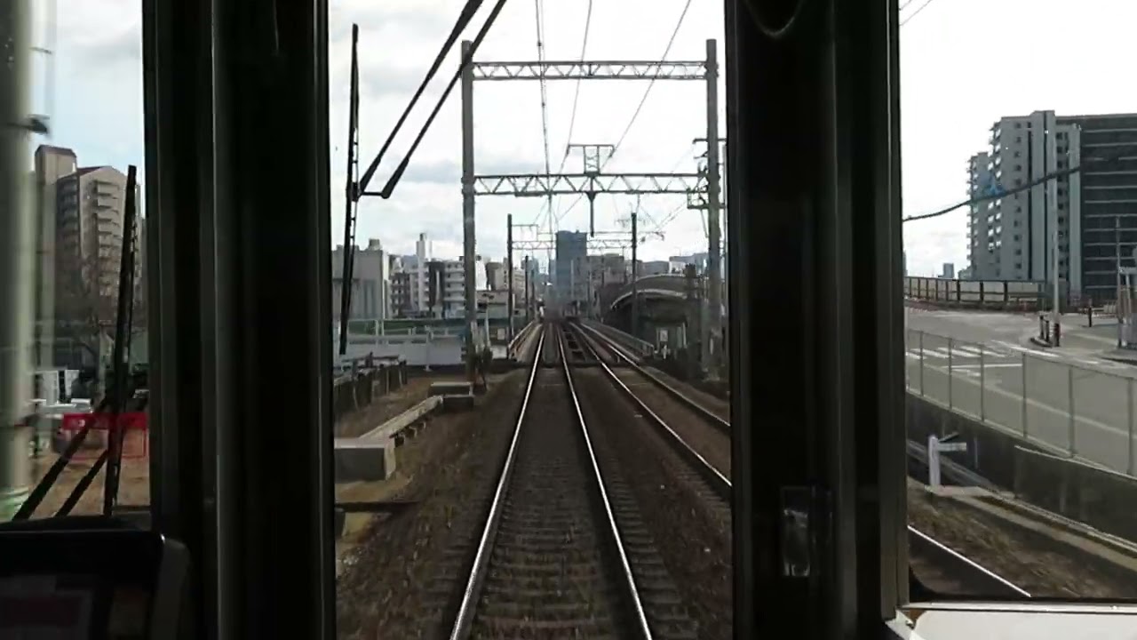 阪急神戸線 阪急1000系1000F 特急 阪急大阪梅田 行 前面展望 西宮北口→十三 2026.01.01