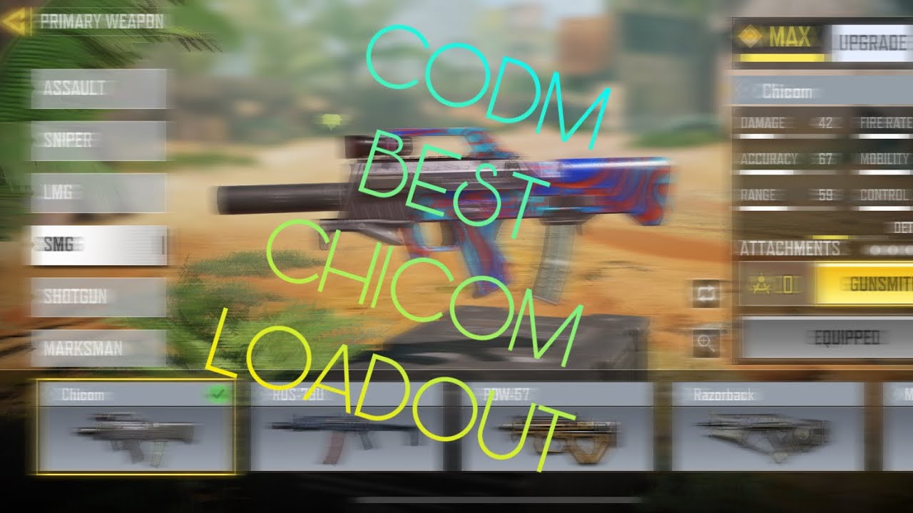 Best Chicom Loadout/Setup | COD Mobile