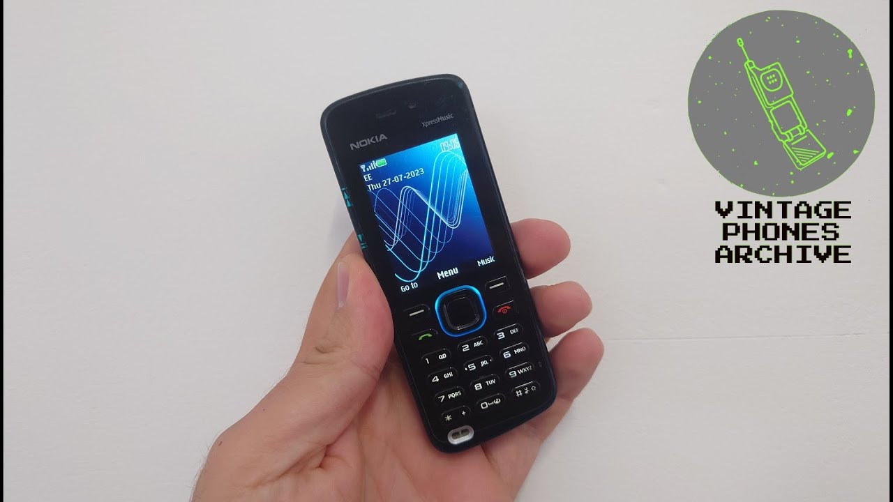 Nokia 5220 RM-411 Xpress Music Mobile phone menu browse, ringtones, games, wallpapers