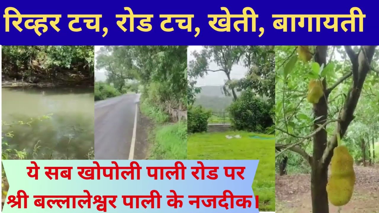 Agriculture Land for Sale | Khopoli Pali Road, Mumbai–Goa Near Pali, | Call-9028382356/7262988508.