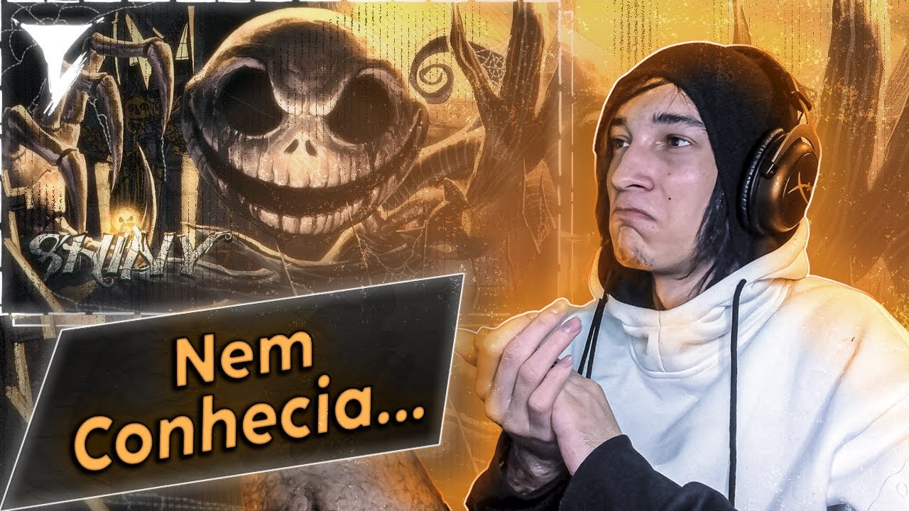(Roubou meu mano noel) REACT Rei do Horror | Jack Skellington (O Estranho Mundo de Jack) | Shiny