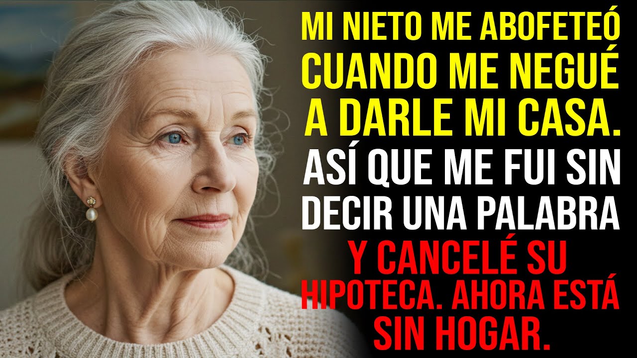 Mi Nieto Me Abofeteó Cuando Me Negué A Darle Mi Casa—Así Que Lo Dejé Sin Hogar...