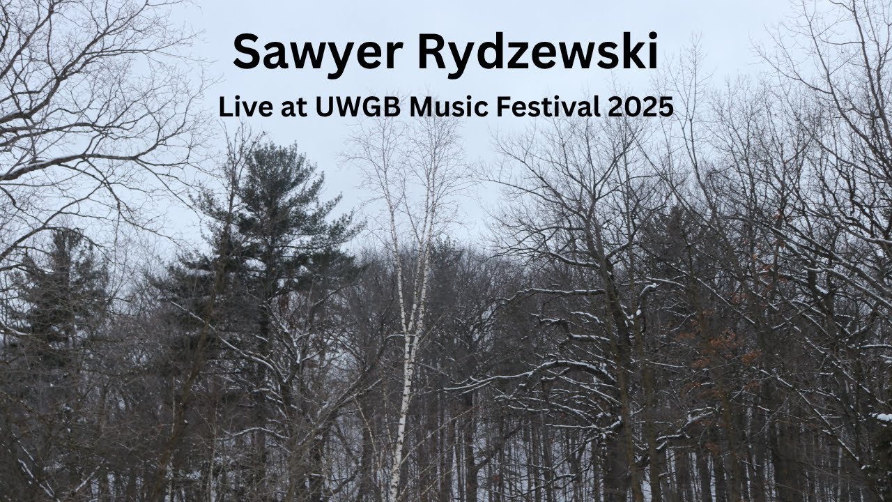 Sawyer Rydzewski Live at UWGB Music Fest 2025