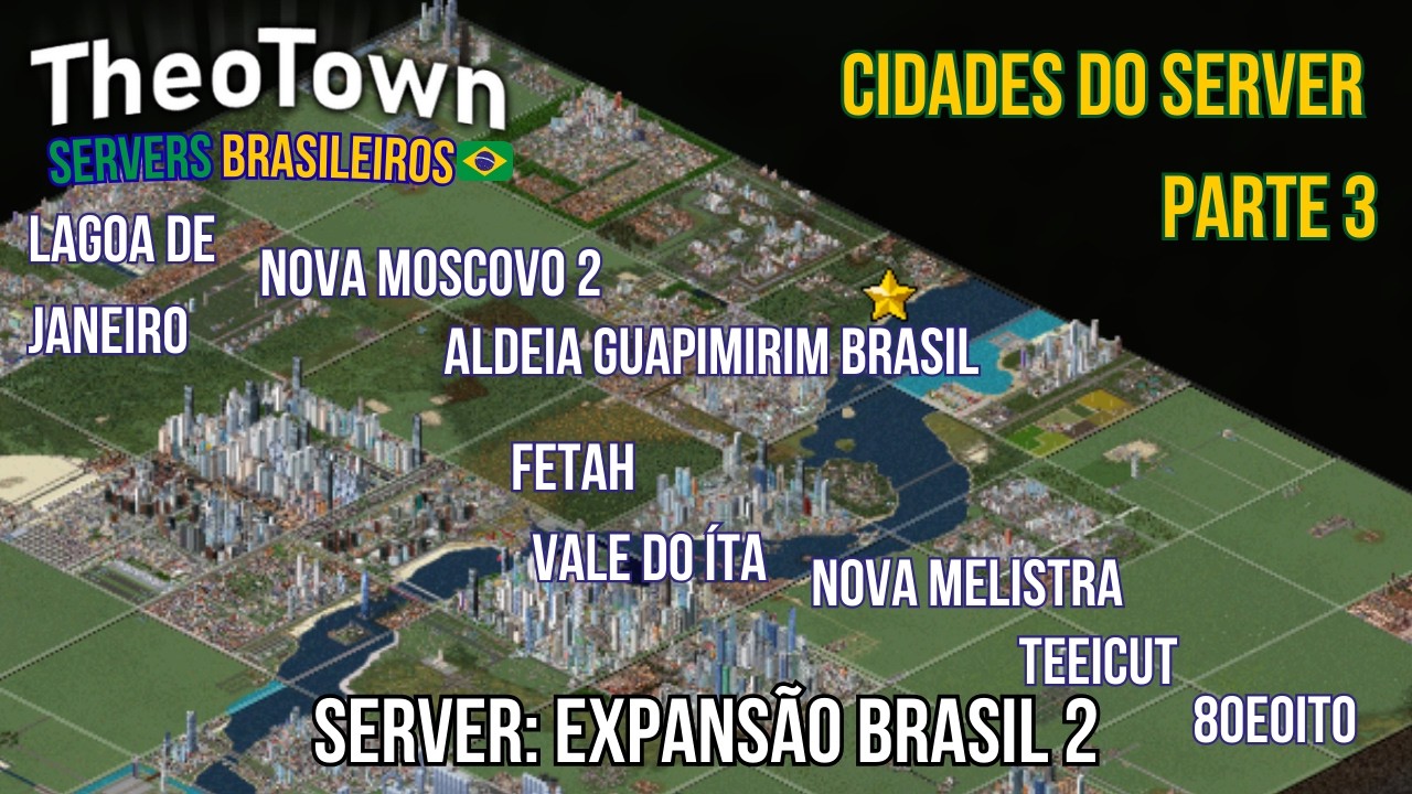 CIDADES DO SERVER EB2 - PARTE 3 | TheoTown