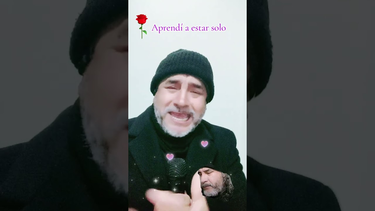 Aprendí a estar solo 