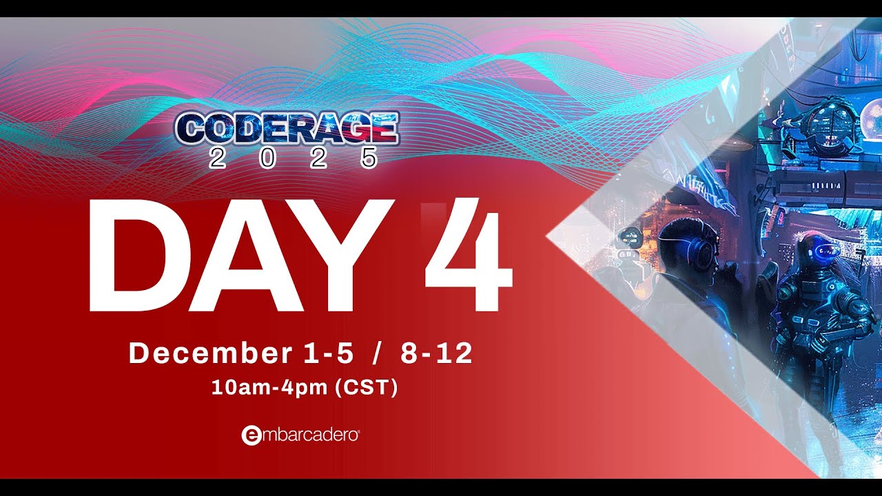 CodeRage 2025 with Ian Barker | Day 4