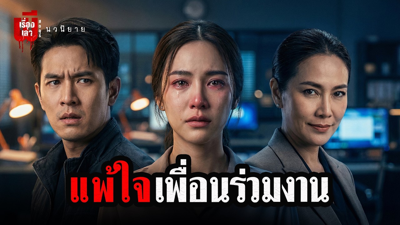 แพ้ใจเพื่อนร่วมงาน (เรื่องเล่าผีสตอรี่) ผัวปันใจให้สาวใหญ่ที่ทำงานด้วยกัน ขอเลิกเมียสุดท้ายโดนทิ้ง