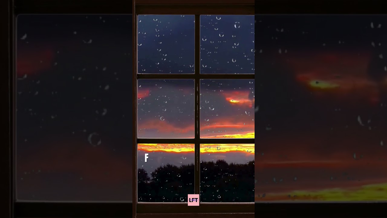 Late Night Deep Work 🌧️  Window Rain Lo Fi for Focus