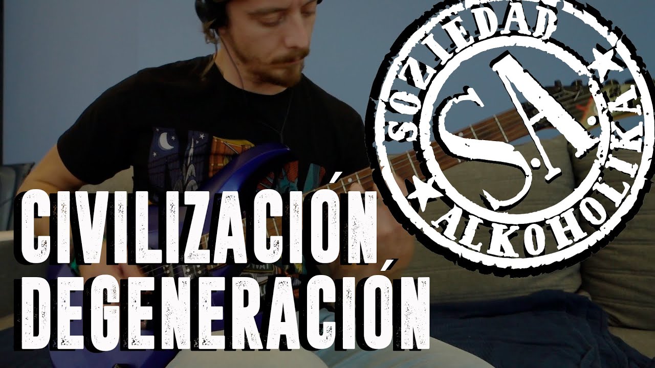 EnGeL Rayson - Civilización Degeneración - Soziedad Alkohólika (guitar cover)