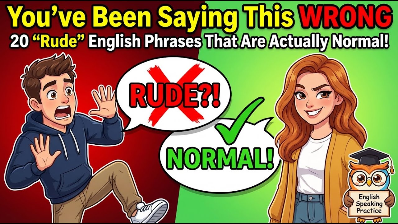 You've Been Saying This WRONG - English Phrases That Are Actually Normal!