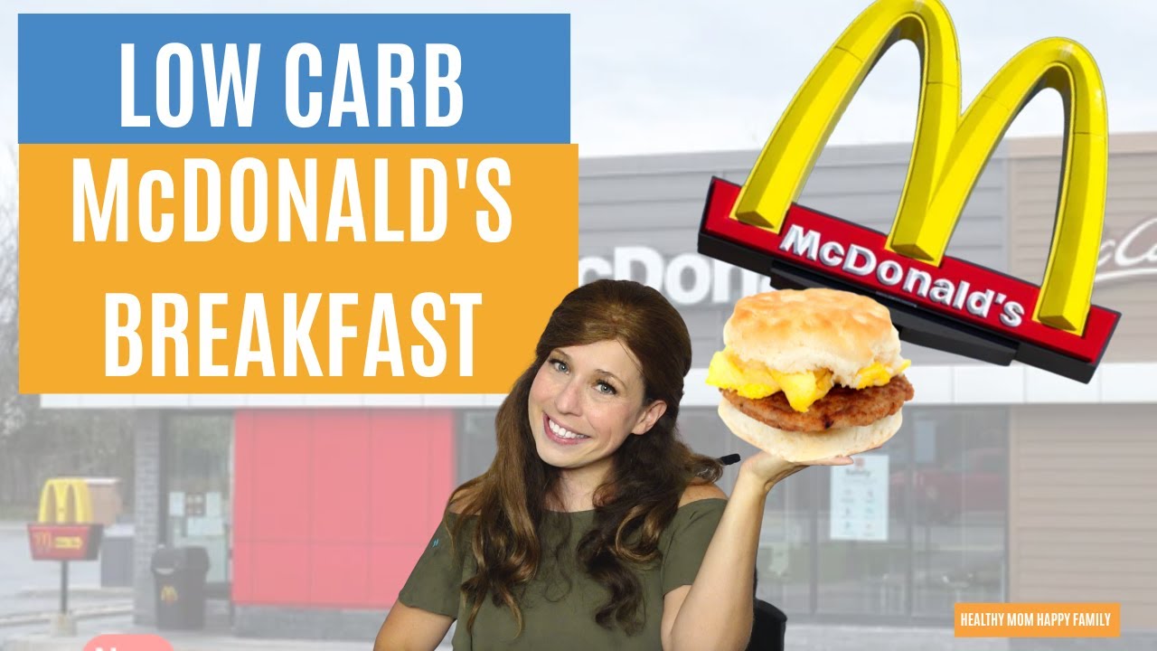 Лучшие варианты завтрака с низким содержанием углеводов в McDonald's (одобренные диетологами)