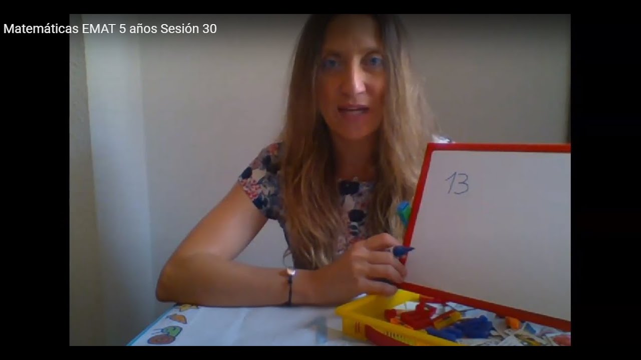 Matemáticas EMAT 5 años Sesión 30