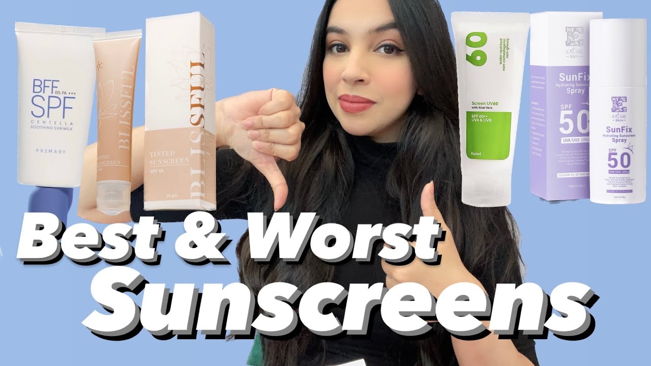 Reviewing Popular Pakistani Sunscreens - (Primary - Blissful - Entice - Fuzed)