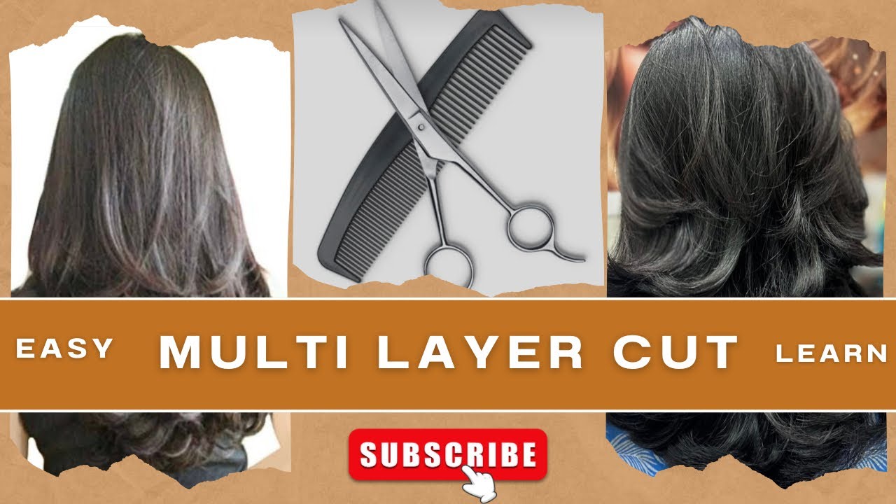 Multiple Layer Hair Cut Easy way | Step By Step  | Layer Cut