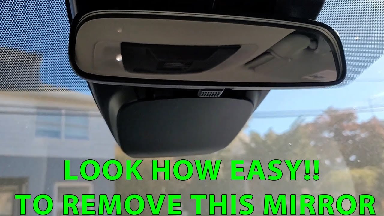 How To Remove 2022-2025 Toyota Corolla Cross Rear View Mirror.