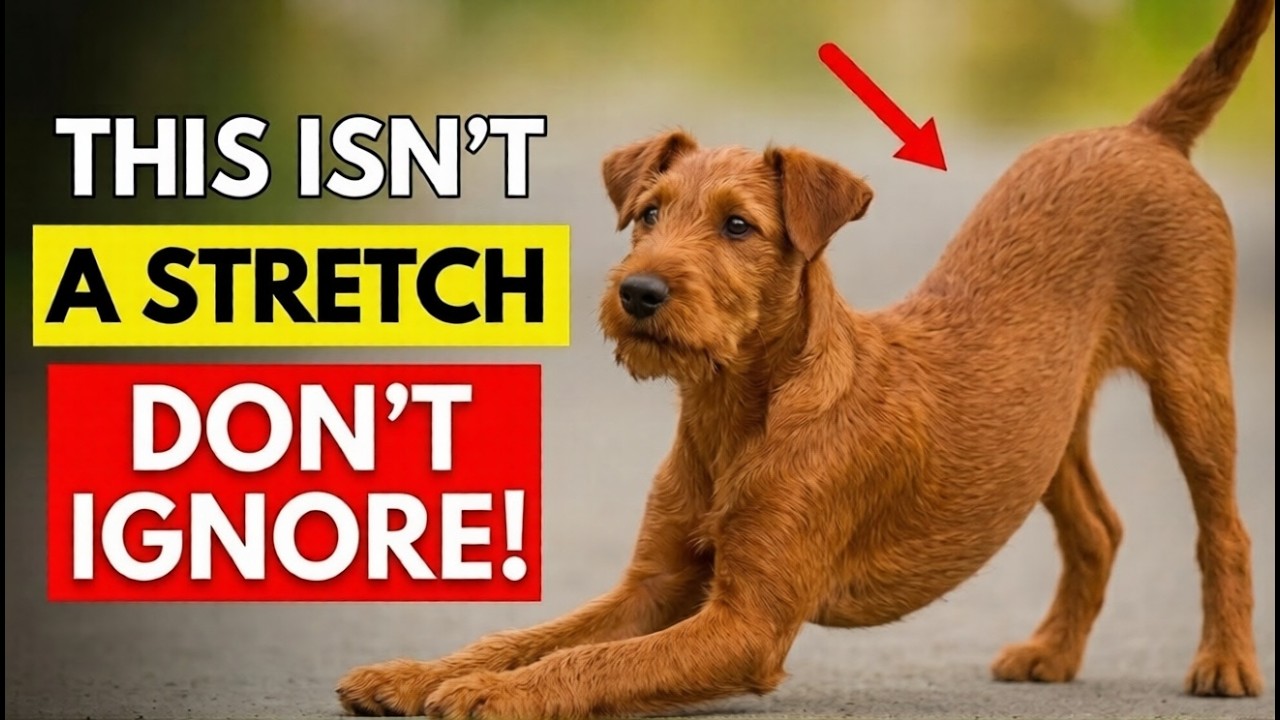 If Your Dog Stretches When They See You This Is What It Really Means