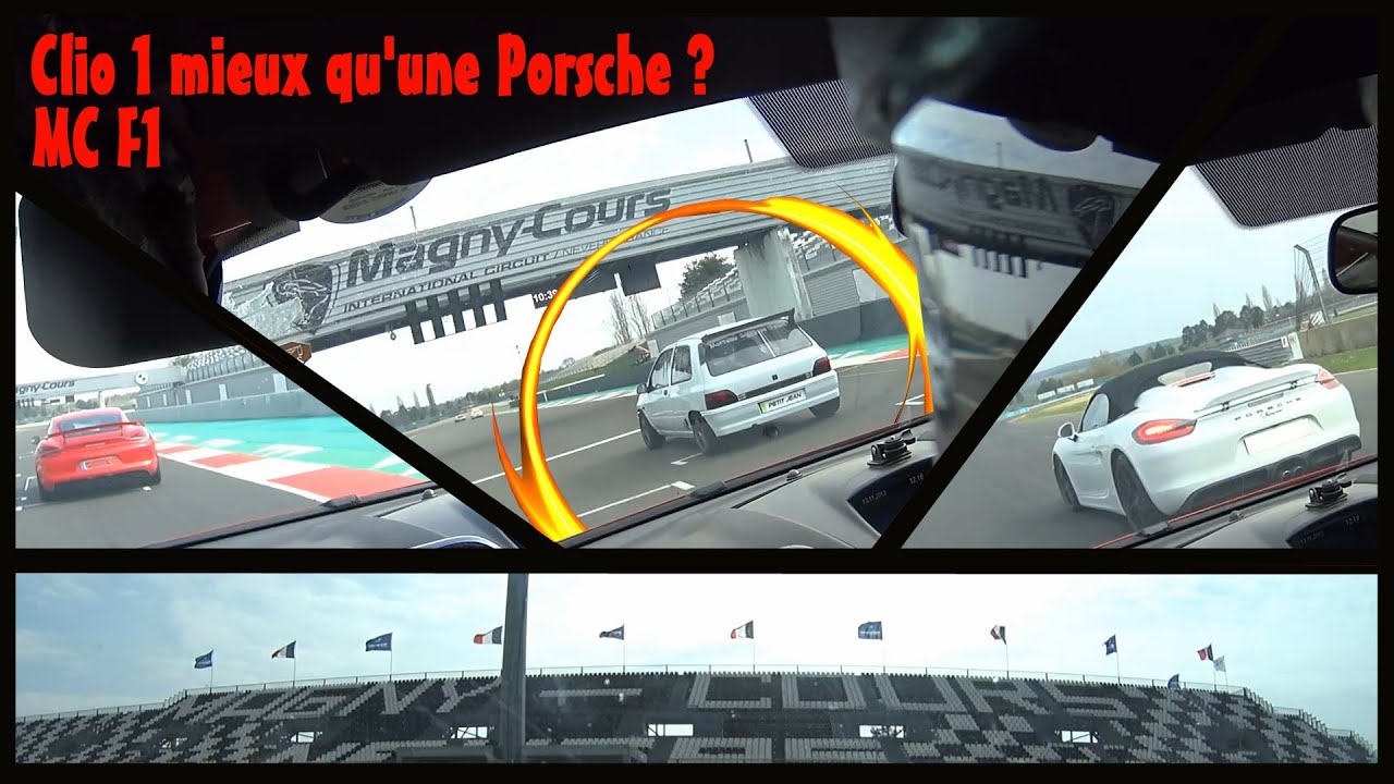 Clio 1 mieux qu'une Porsche 375ch Spyder ?!  GT3, M3, Cayman GT4 et ma Fiesta ST à Magny Cours MC F1