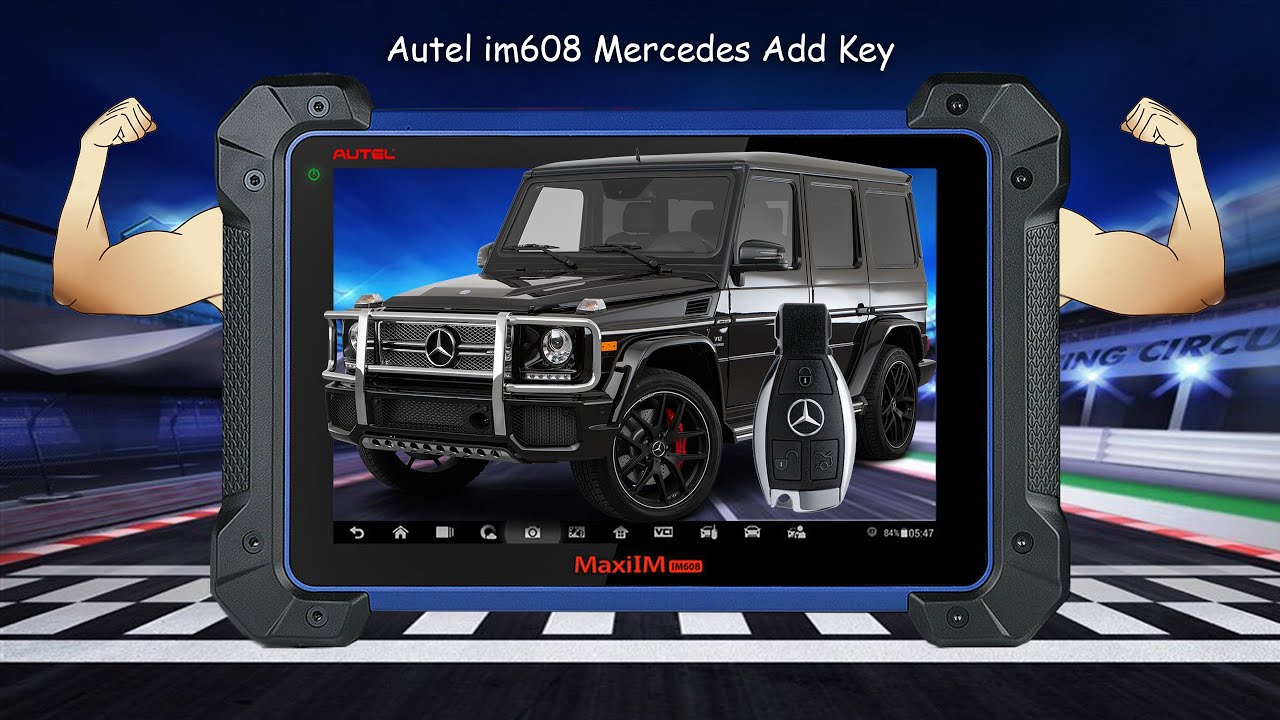 Mercedes Benz w209 программирование ключа 