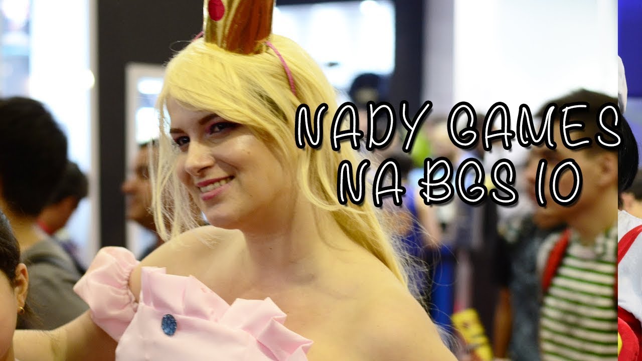 Nady Games na Brasil Game Show #10 COSPLAY PEACH