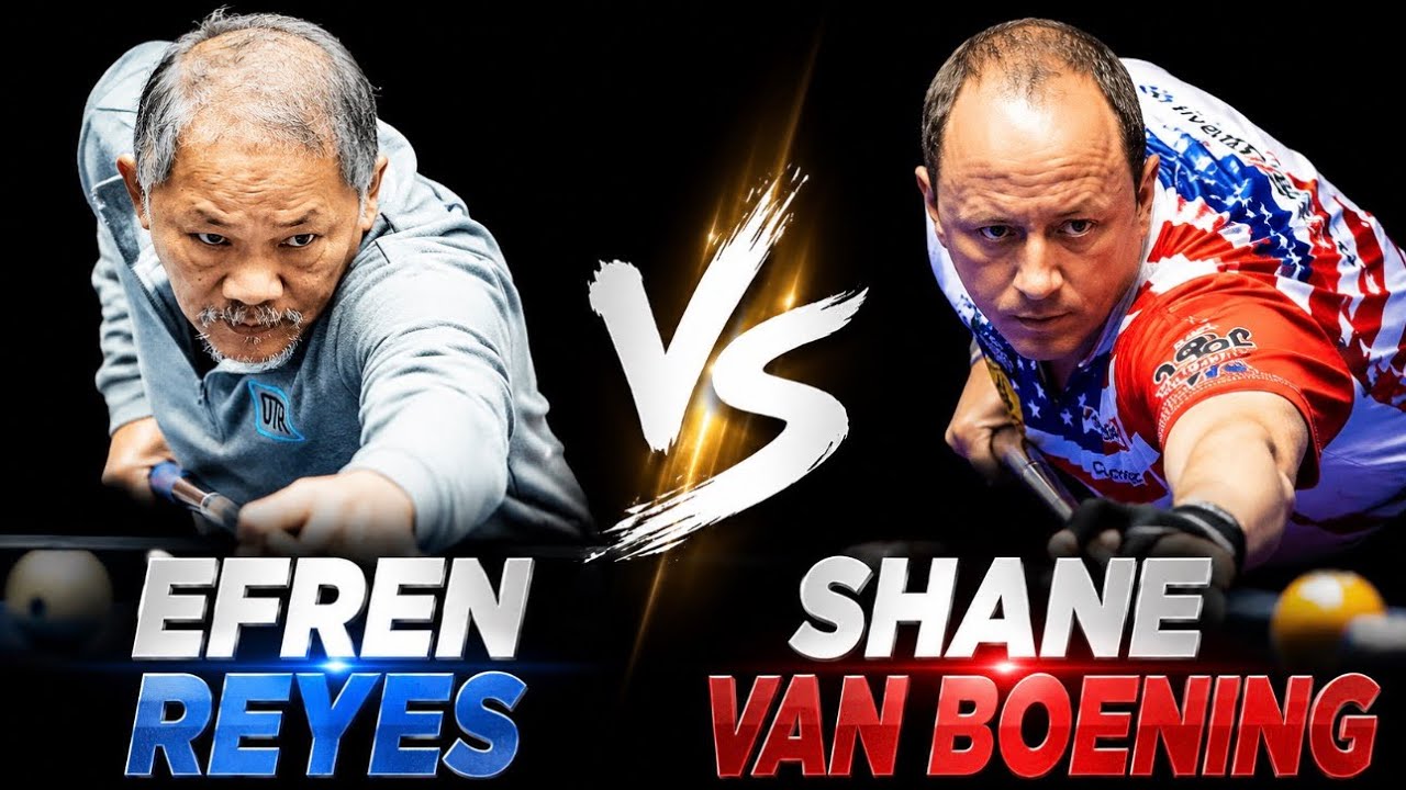 efren reyes vs shane van boening USA CHAMPION 9-Ball , Derby City Classic 