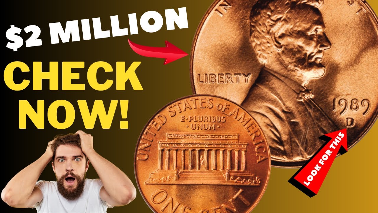 Rare Coin Alert: 1989 D Penny Could Make You a Millionaire! - Penny Coins Worth Money Look For This