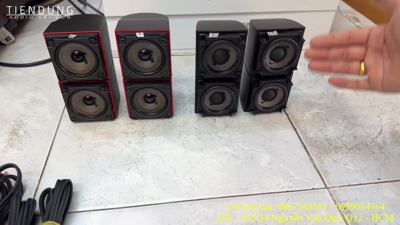 Cập nhật 5 cặp loa Bose 701 hàng bãi Mỹ - Nguyên bụi TRỜI TÂY