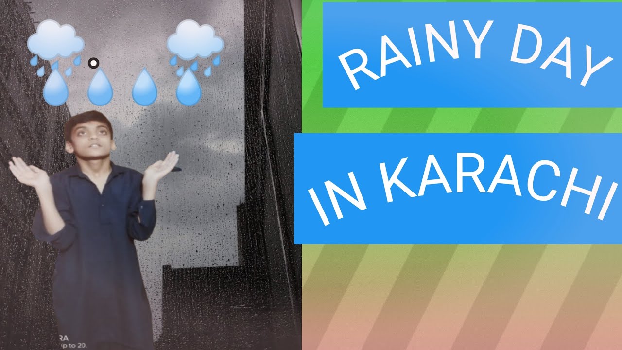 Rainy day in Karachi 🌧️[Kidz game show i7p]