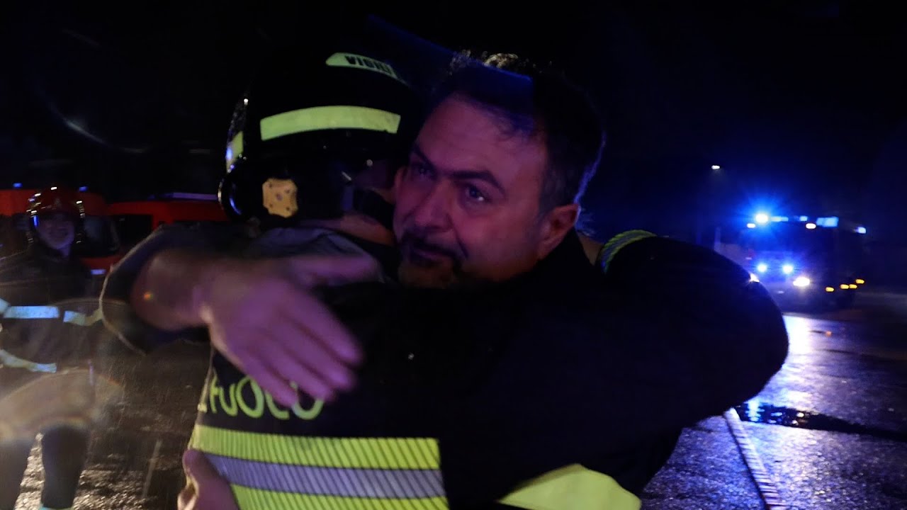 Saluto al Vigile del Fuoco Paolo Bambi