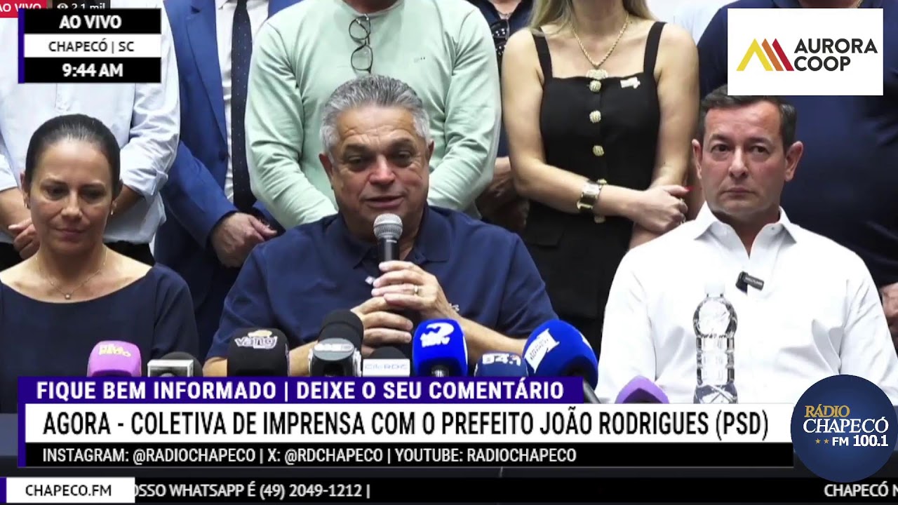 Chapecó Notícias 1ª Edição NO AR (13/03/2026)